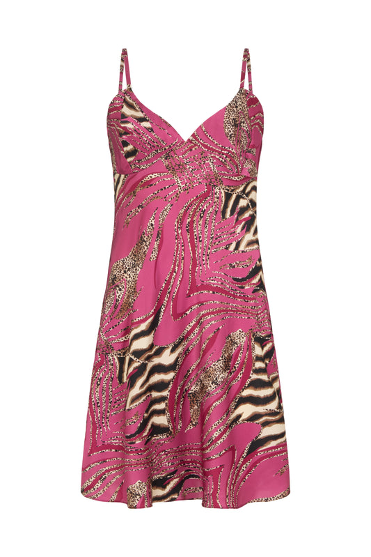 Kate Animal Print Mini Dress