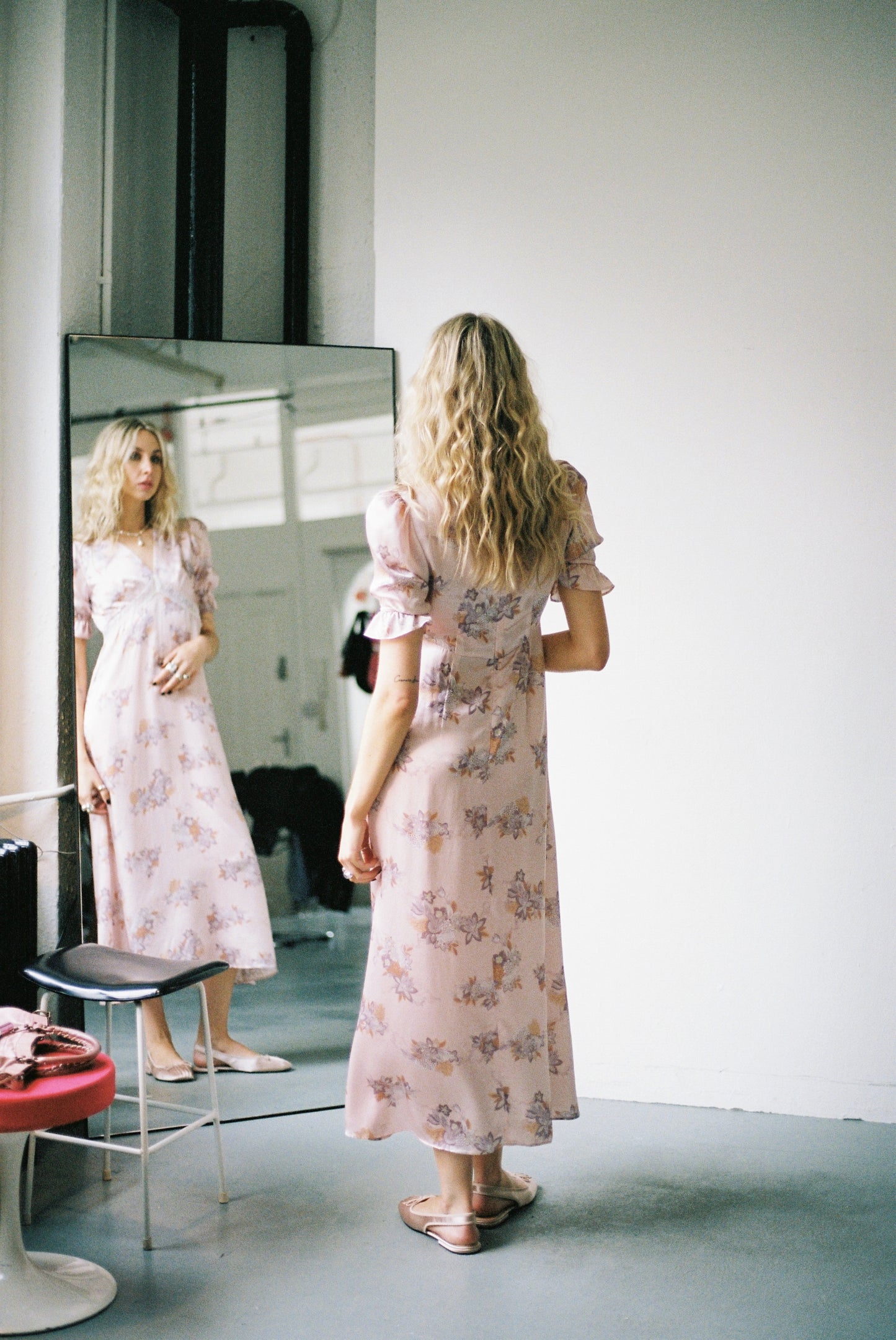 Izzy Pink Maxi Dress
