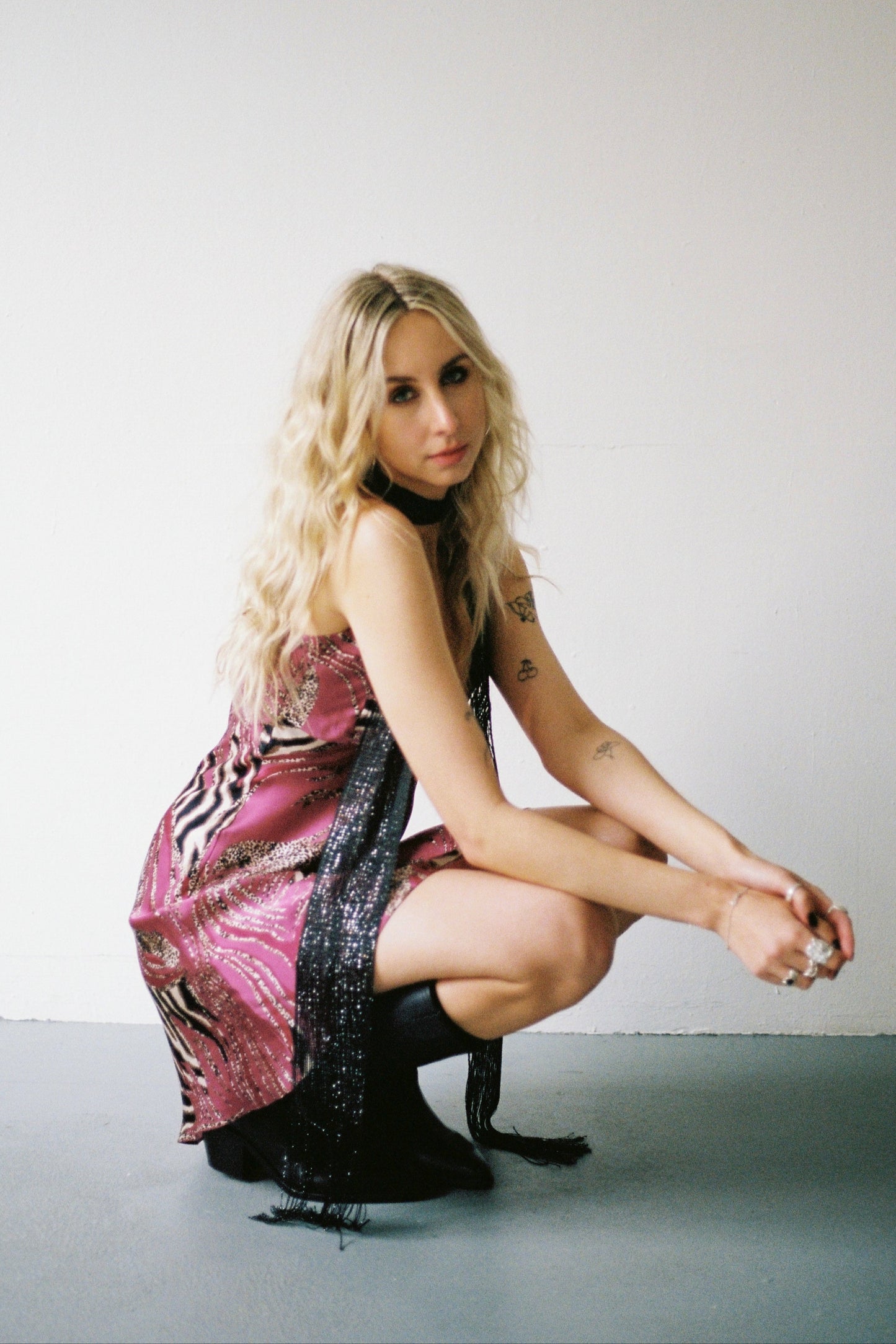 Kate Animal Print Mini Dress