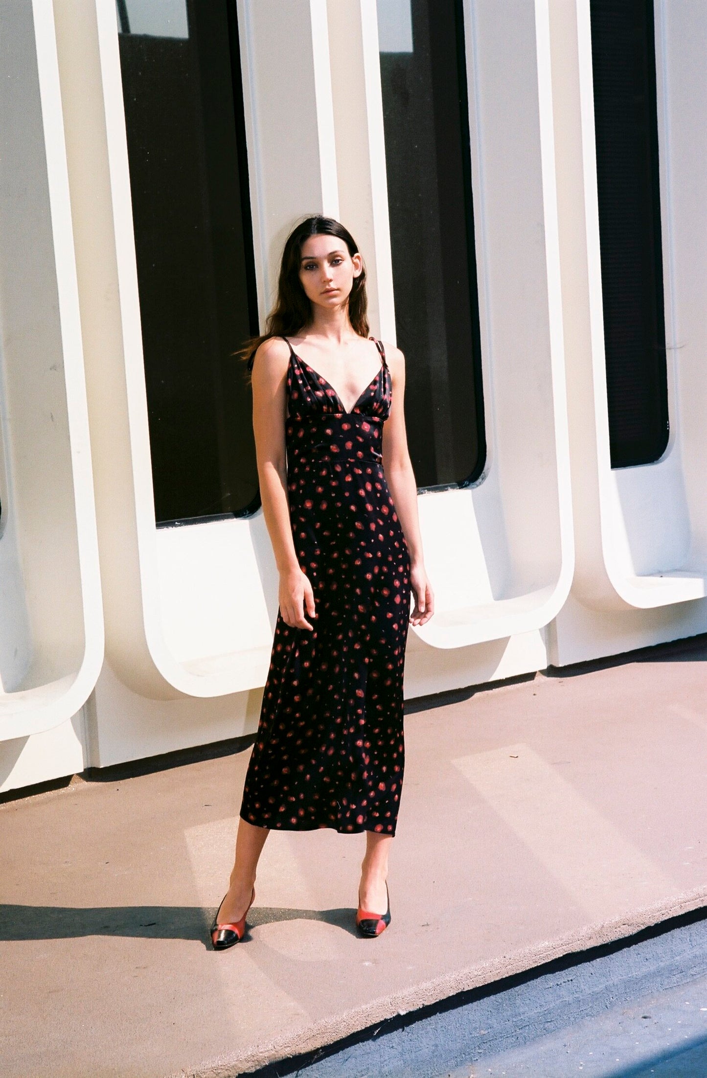 Alexa Floral Print Maxi Dress
