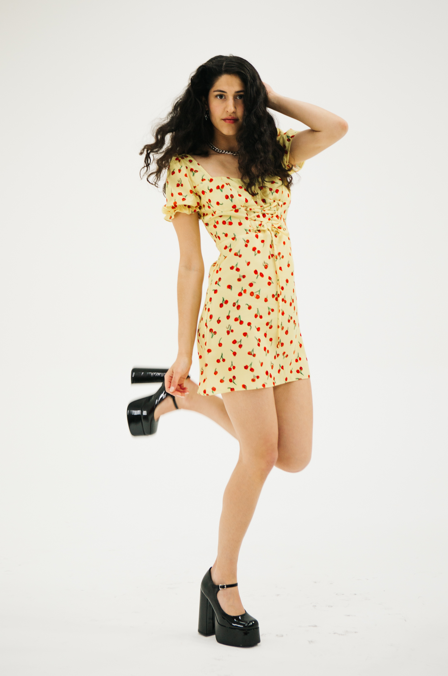 The Pamela Mini Milkmaid Dress