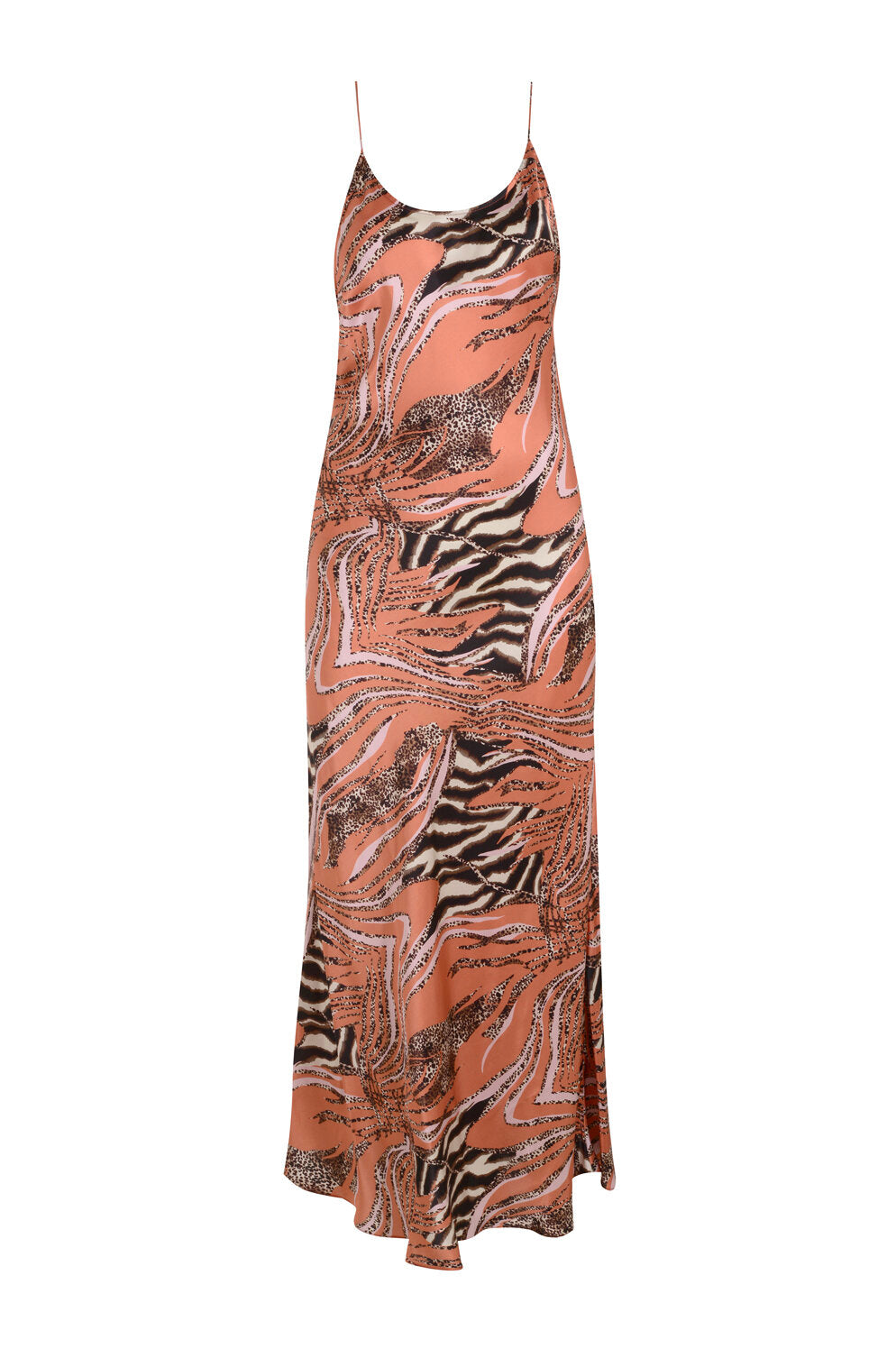Camille Animal Print Slip Dress