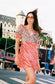 Danielle Mixed Print Mini Dress