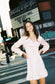 Este Milkmaid Mini Dress