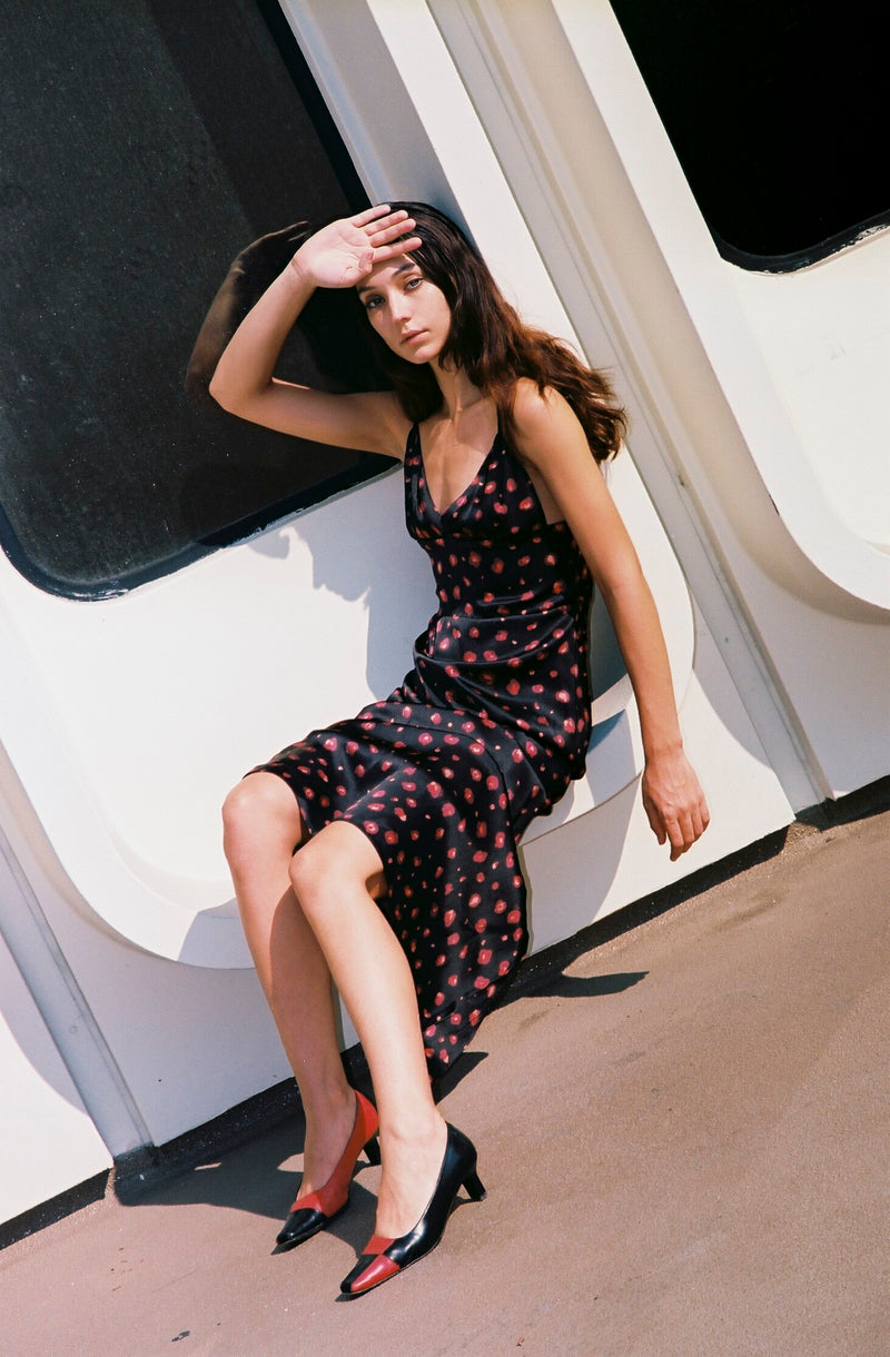 Alexa Floral Print Maxi Dress