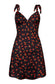 Alana Mini Slip Dress - Black Cherry